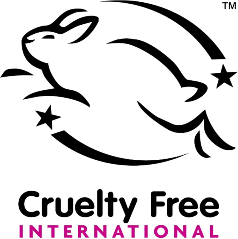 <img src="cruelty-free-logo.jpg" alt="لوگوی Cruelty Free International با نماد خرگوش که نشاندهنده محصولات بدون آزمایش حیوانی است">