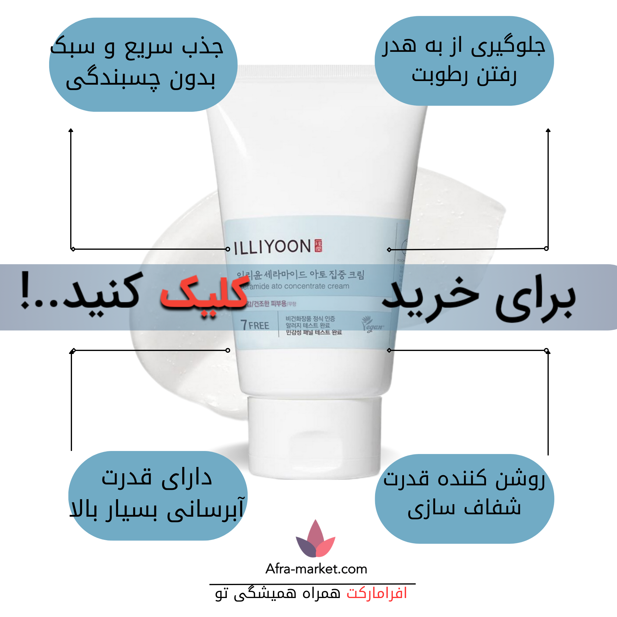 html <img src="your-image-source.jpg" alt="کرم مرطوبکننده و آبرسان قوی سرامید ایلیون، حاوی سرامید برای تقویت سد پوست و حفظ رطوبت طولانیمدت">