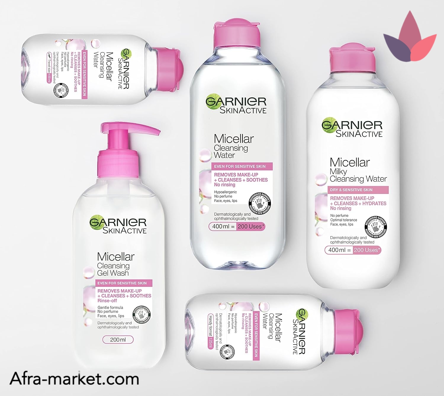 <img src="garnier-sensitive-micellar.jpg" alt="ژل میسلار گارنیر صورتی مخصوص پوست حساس با قدرت پاککنندگی آرایش و آلودگیها">
