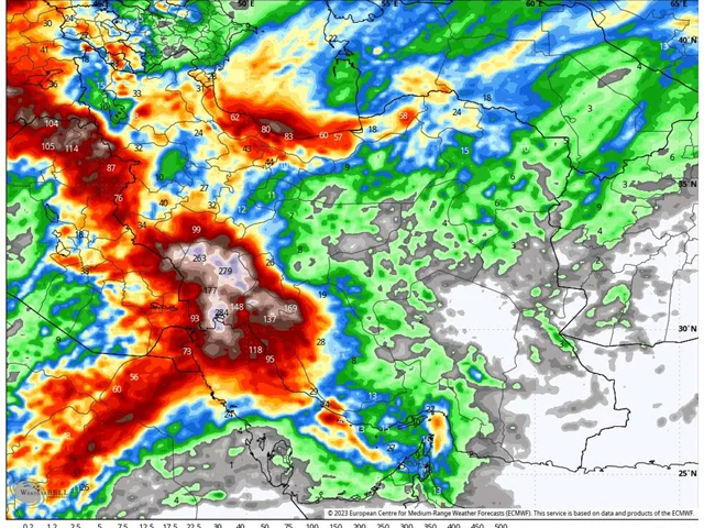 آپدیت جدید مدل کنترل اروپا، بارش احتمالی 15 روزه ایران. کدام استان ها بارش خوبی دشت خواهند کرد؟