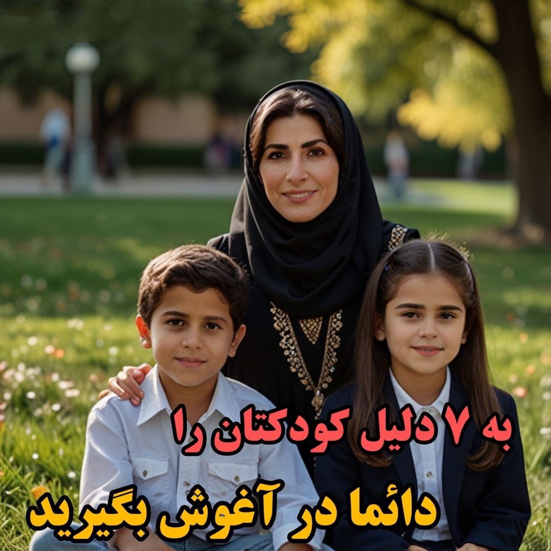 به ۷ دلیل کودکتان را دائما در آغوش بگیرید