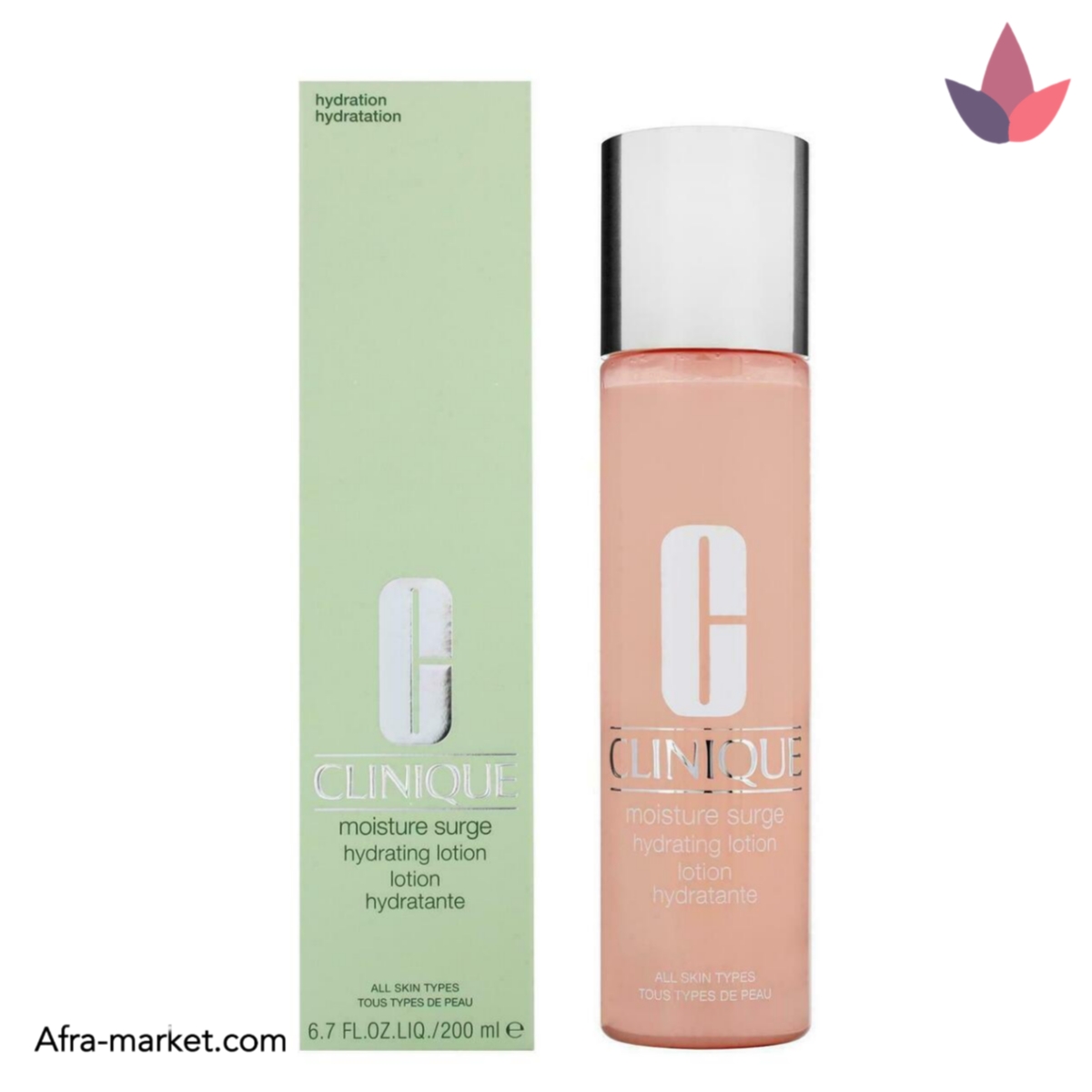 لوسیون مرطوب‌کننده و آبرسان مویسچر کلینیک حجم 200 میلی‌لیتر | اصل