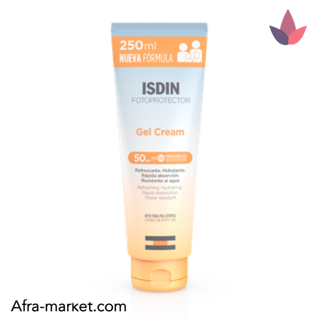 ضد آفتاب ژل کرم ایزدین SPF50 حجم 250 میلی لیتر | اصل