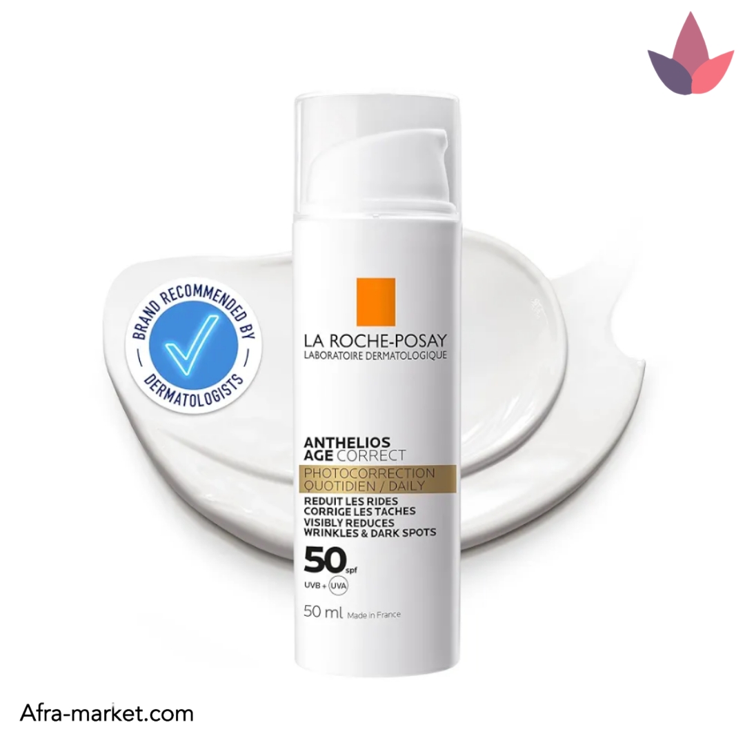 کرم ضدآفتاب ضدچروک ایج کورکت spf 50 لاروش پوزای  | اصل