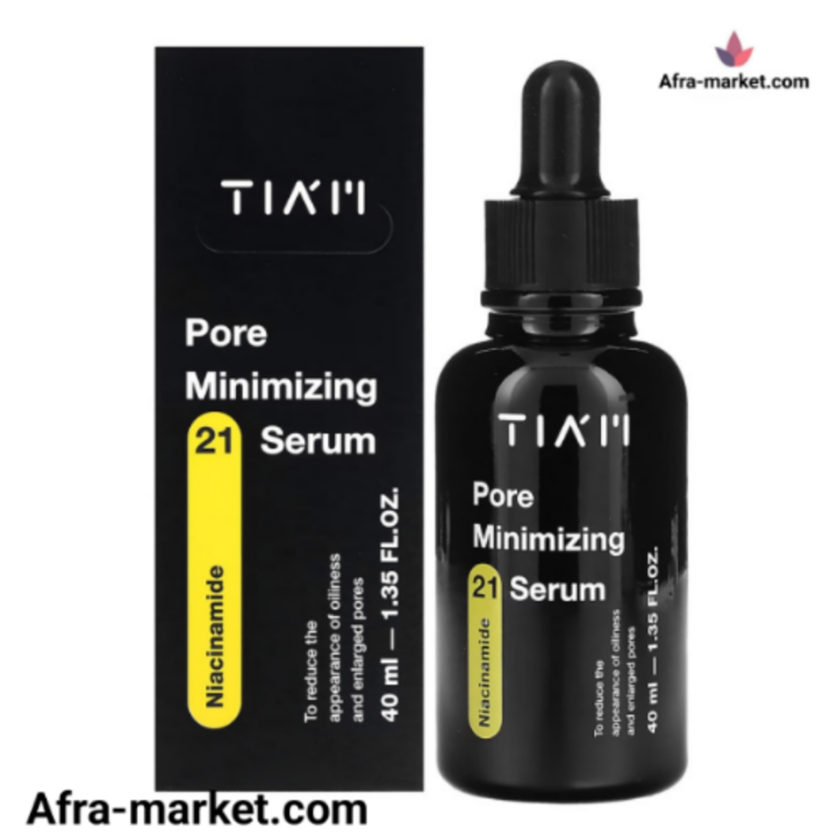 سرم روشن کننده و کنترل منافذ TIAM تیام