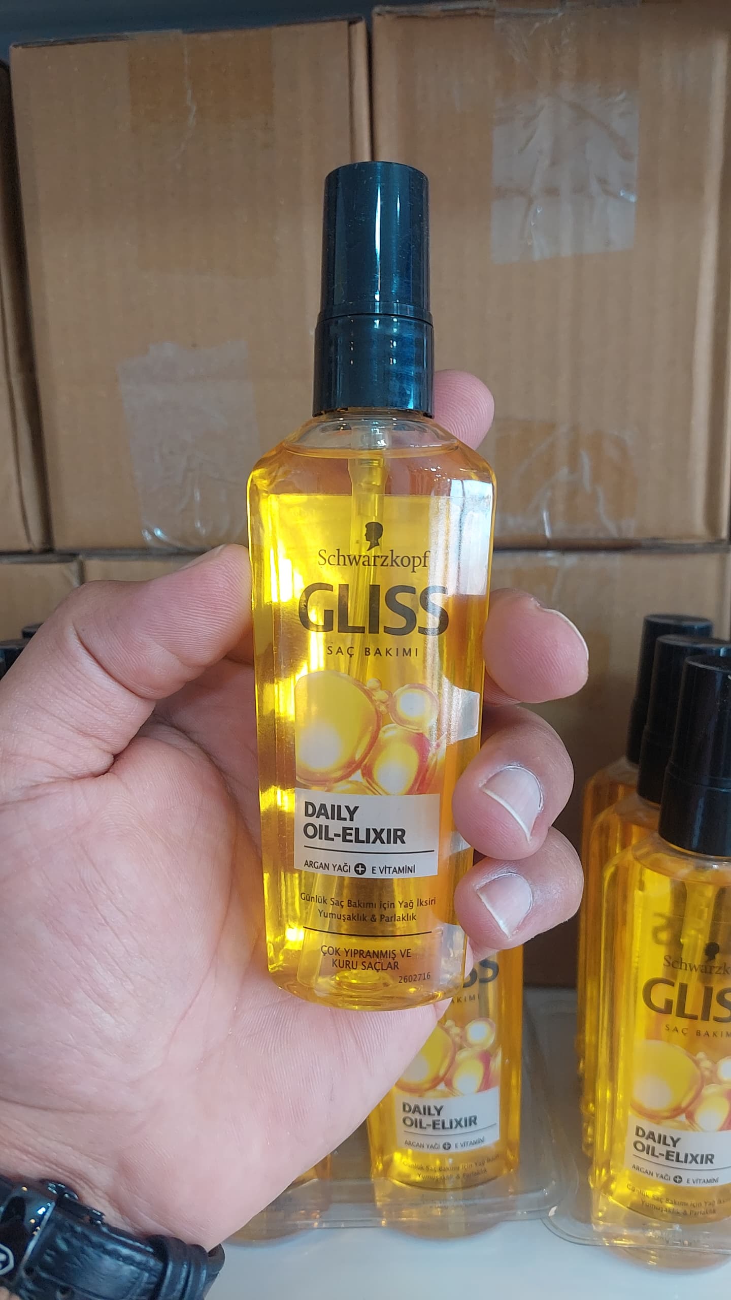 روغن مو گلیس مدل  Daily Oil-Elixir