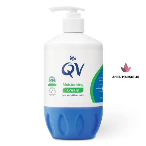کرم مرطوب کننده پوست حساس کیووی500گرم(اصل)