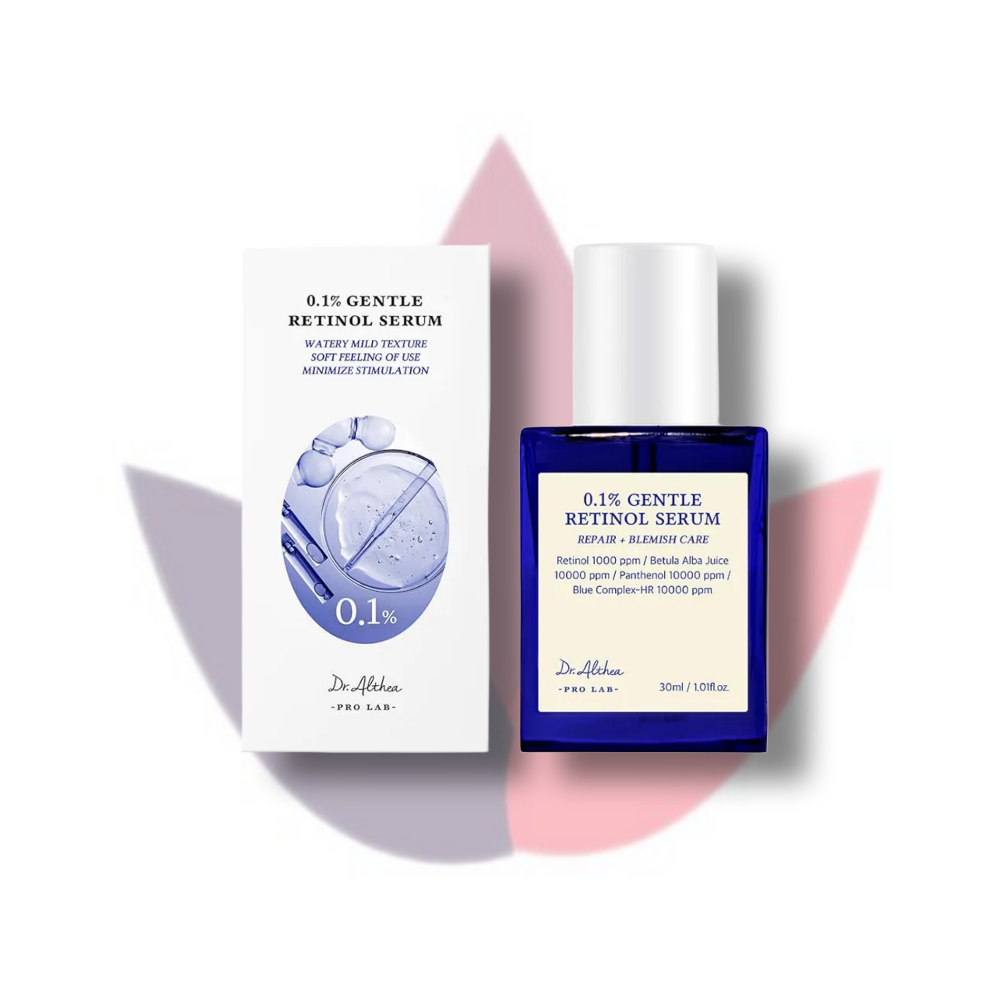 سرم رتینول 0.1 درصد دکتر آلتیا Dr. Althea 0.1% Gentle Retinol