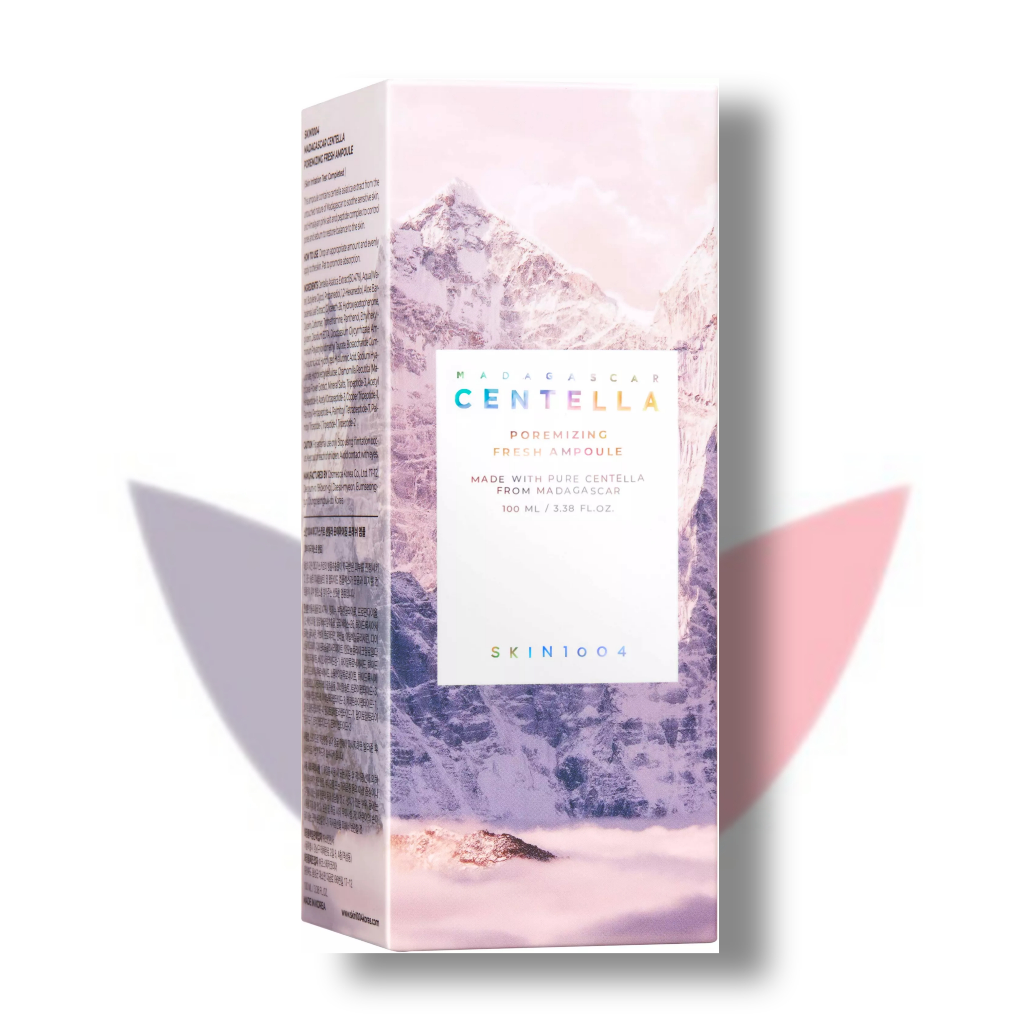 آمپول کوچک‌کننده منافذ ماداگاسکار سنتلا اسکین1004 | آبرسان پوست چرب