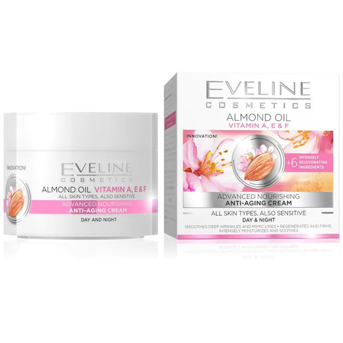 کرم شب و روز ضد پیری با روغن بادام اولاین( بدون جعبه)