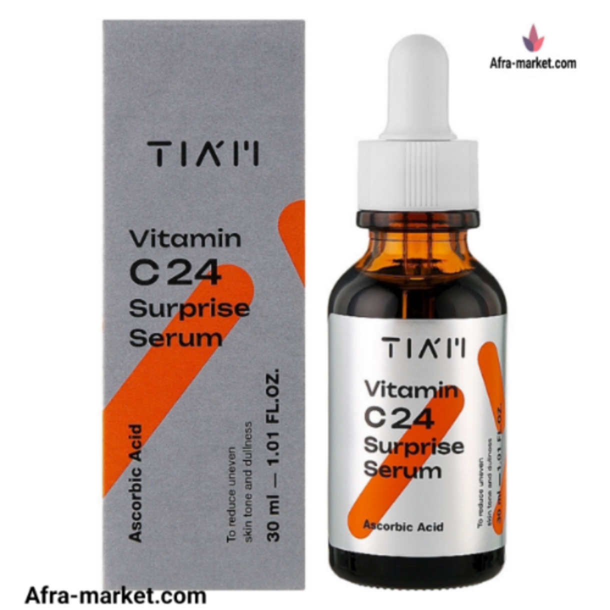 سرم روشن کننده ویتامین سی 24 درصد سورپرایز تیام