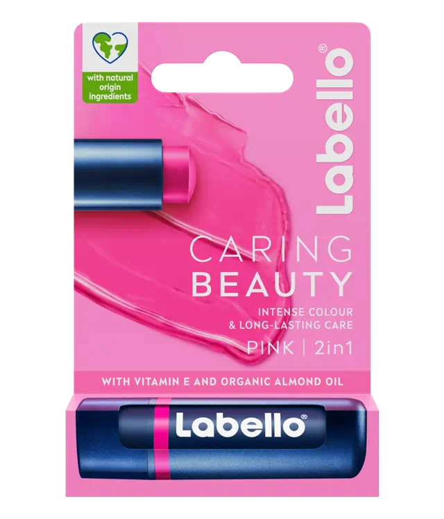 بالم لب لابلو کرینگ بیوتی رنگ صورتی ملایم | اصل