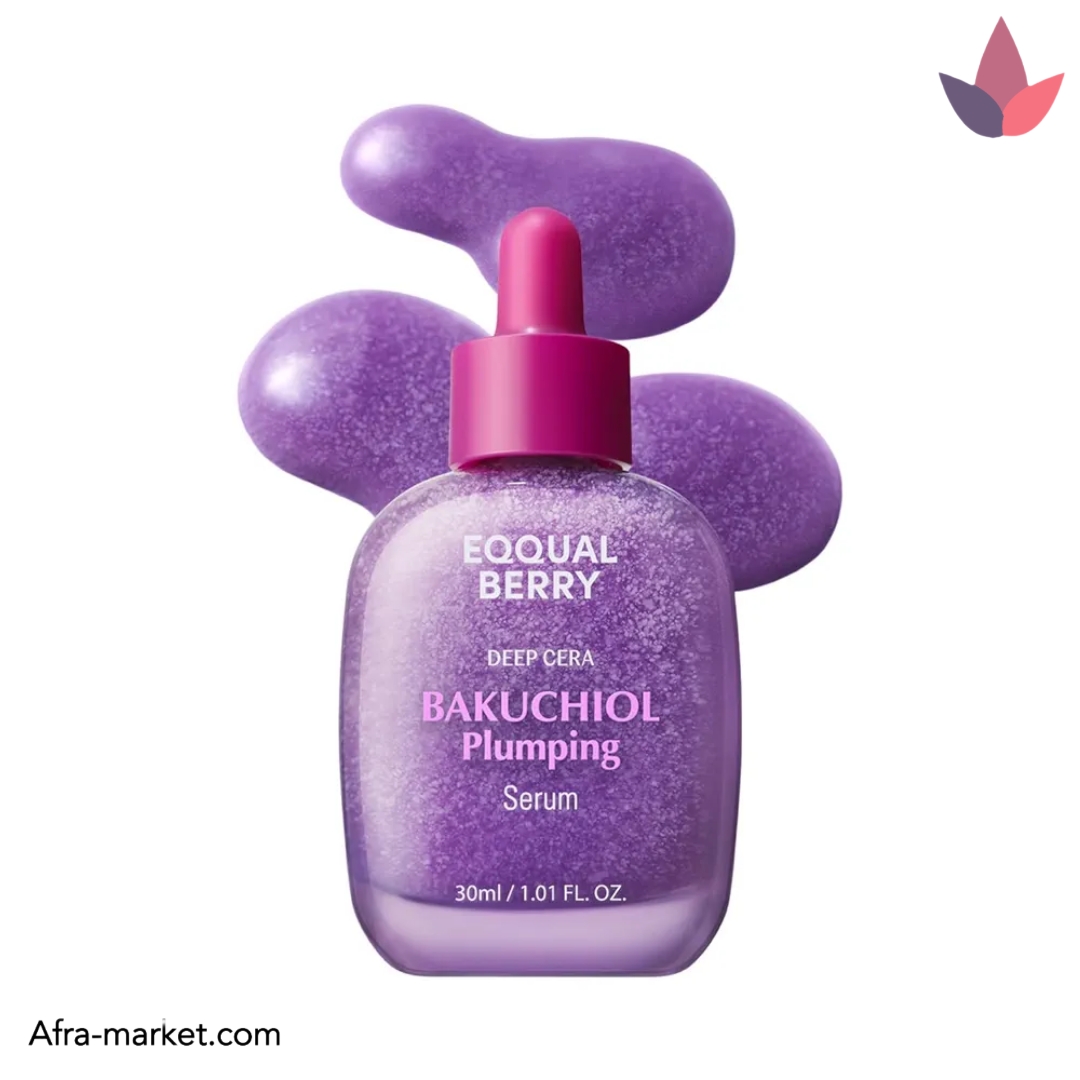 سرم باکوچیول پلامپینگ اکوال بری Eqqualberry ضد چروک و حجم دهنده پوست | اصل