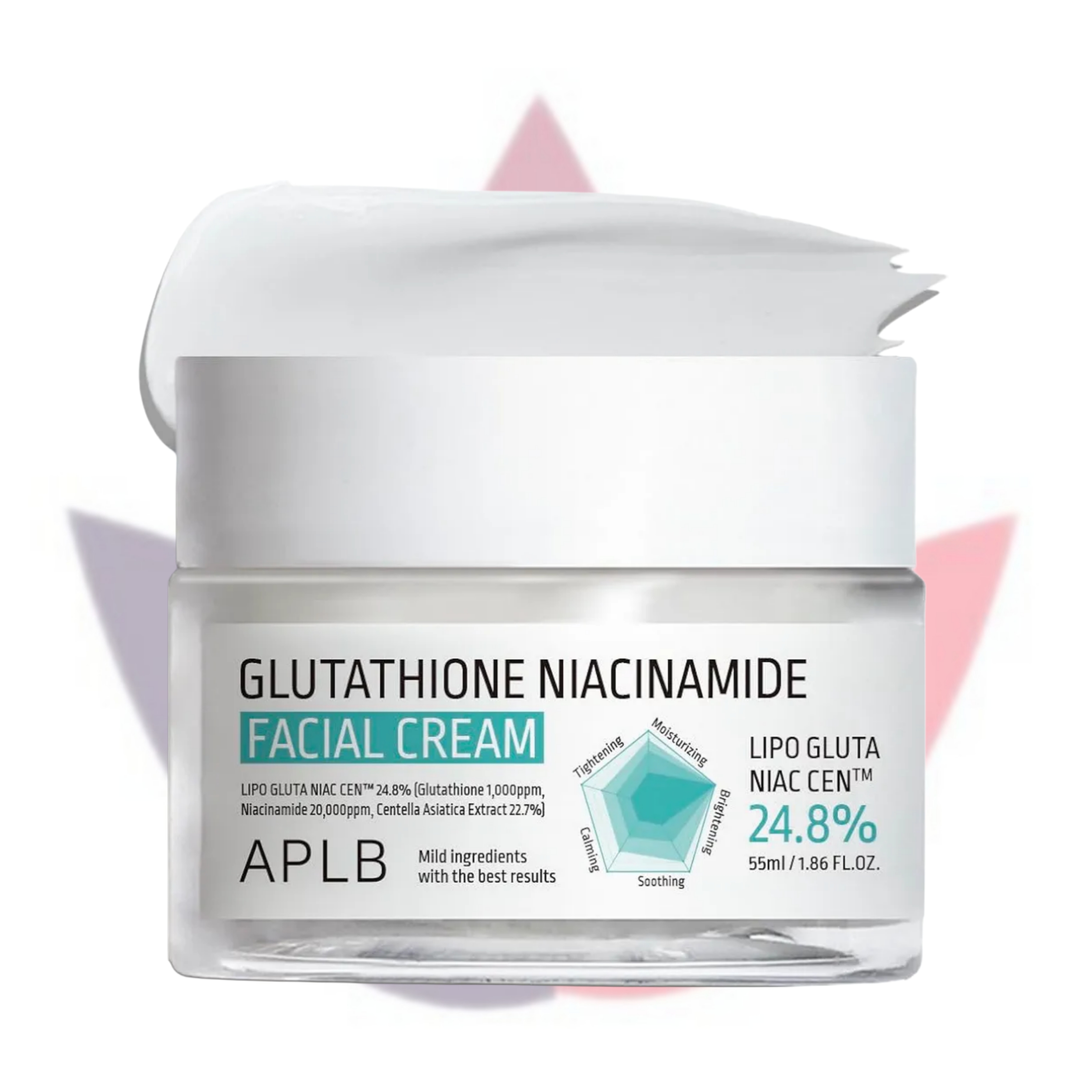 کرم روشن‌کننده گلوتاتیون و نیاسینامید ای پی ال بی APLB | کاهش لک و شفاف‌کننده پوست