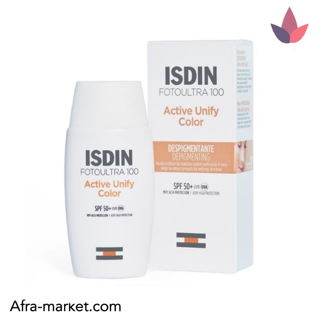 ضدآفتاب رنگی اکتیو یونیفای ایزدین پوست نرمال تا خشک | اصل