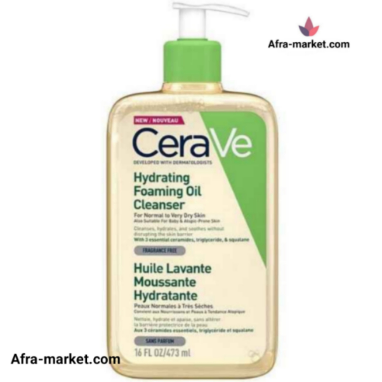 شوینده روغنی سراوی CERAVE  مناسب پوست بسیار خشک و حساس 473 ml | اصل