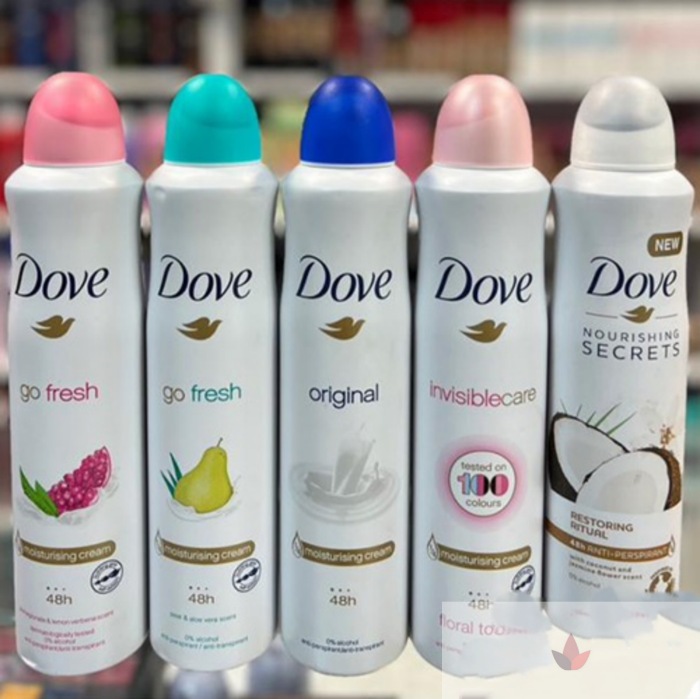 اسپری ضد تعریق زنانه و مردانه داو حجم 250 میلی لیتر