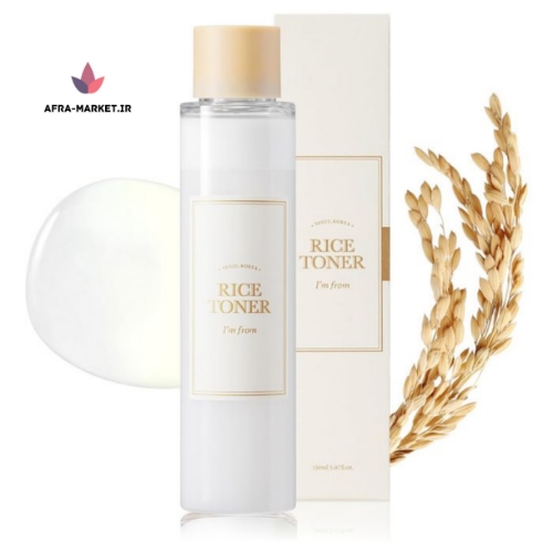 تونر برنج آبرسان و روشن کننده آیم فرام I’m From Rice Toner