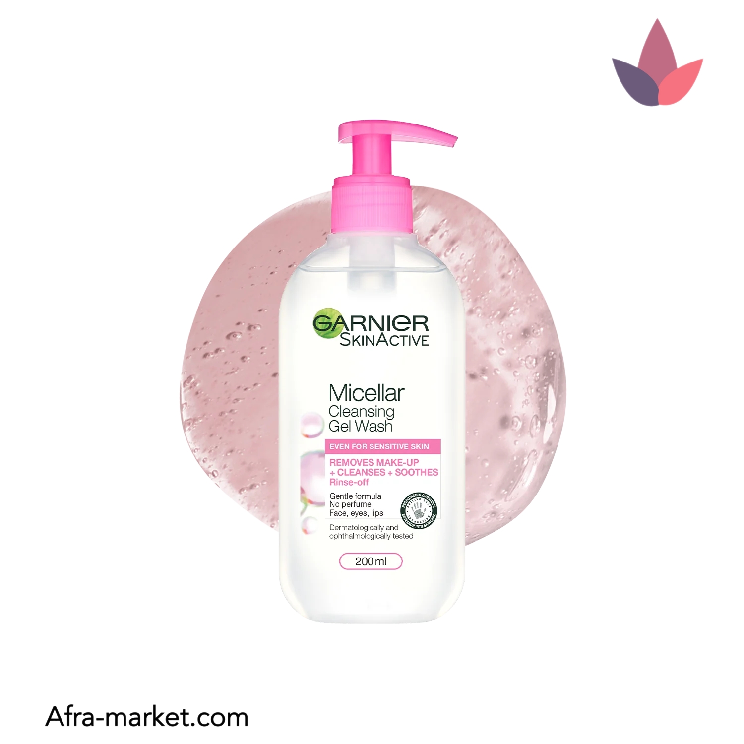 ژل میسلار گارنیر صورتی مخصوص پوست حساس