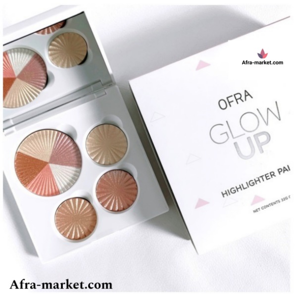 پالت هایلایتر افرا OFRA مدل ‌GLOW UP | اصل