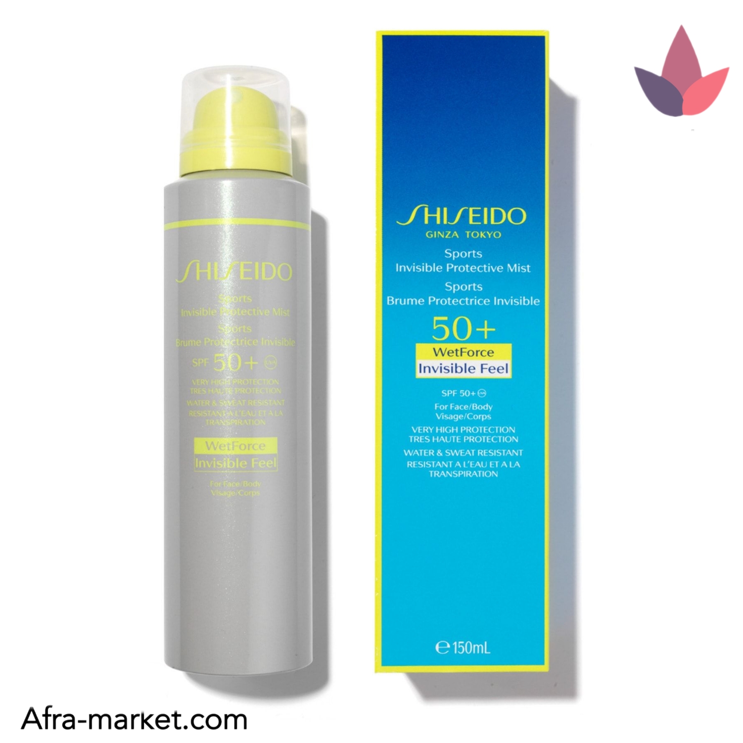 اسپری ضد آفتاب صورت و بدن SPF50+ شیسیدو | اصل