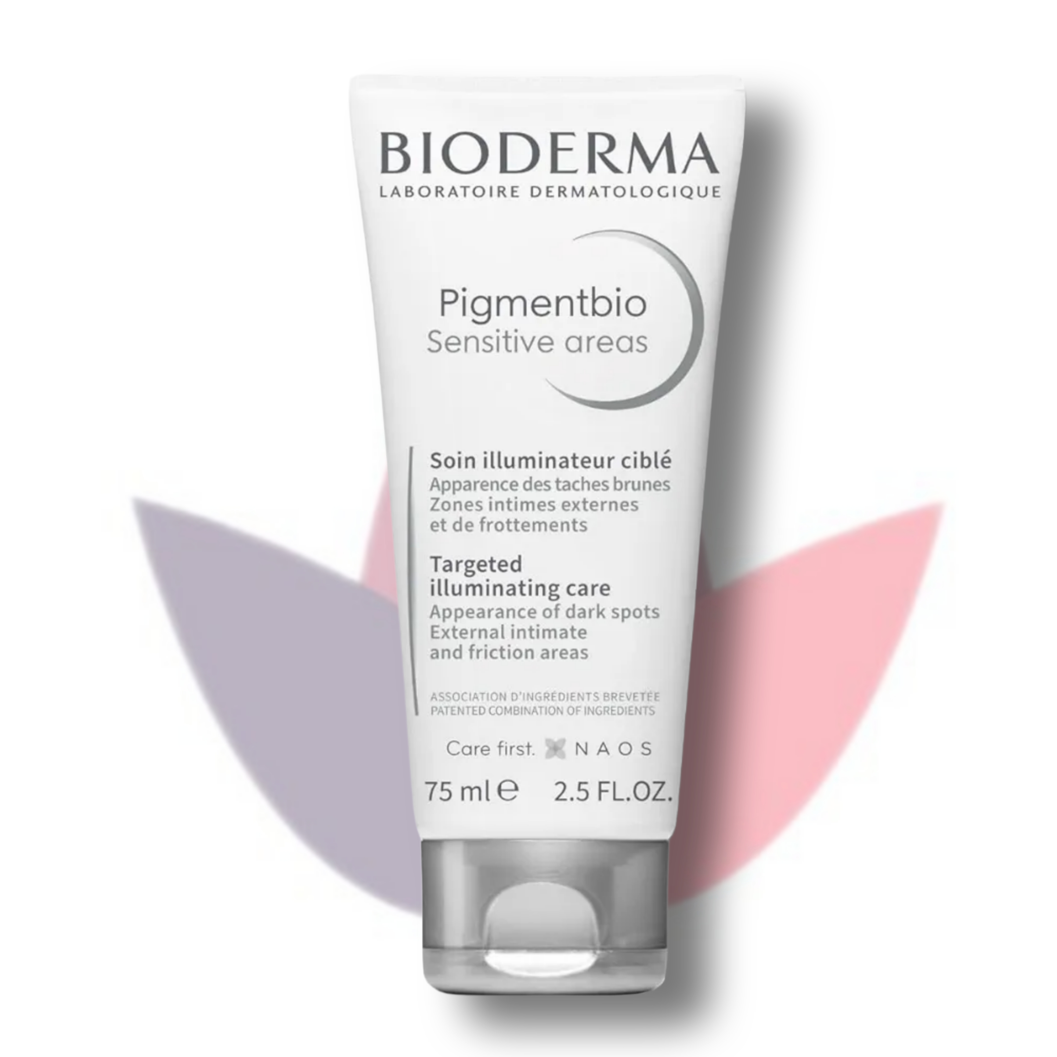 کرم روشن کننده نواحی حساس بایودرما Pigmentbio 75ml | درمان تیرگی زیر بغل و کشاله ران