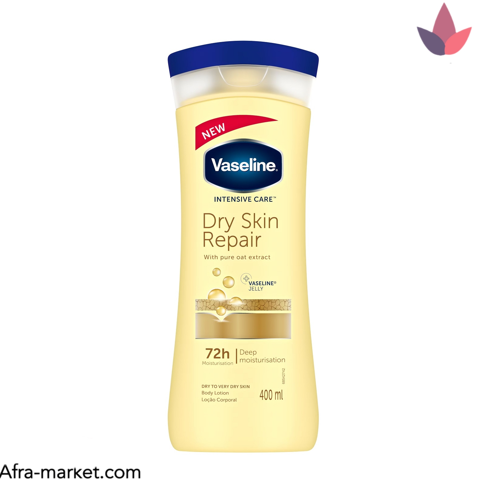 لوسیون بدن وازلین مدل جو دوسر و گلیسیرین 400 میل