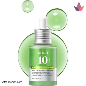 سرم آزلائیک اسید 10% و هیالورون آنوا تسکین دهنده و آبرسان | اصل