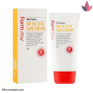 ضد آفتاب دکتر ویتامین فارم استی SPF 50 مدل DR V8 VITA ‌حجم 70 میل | اصل